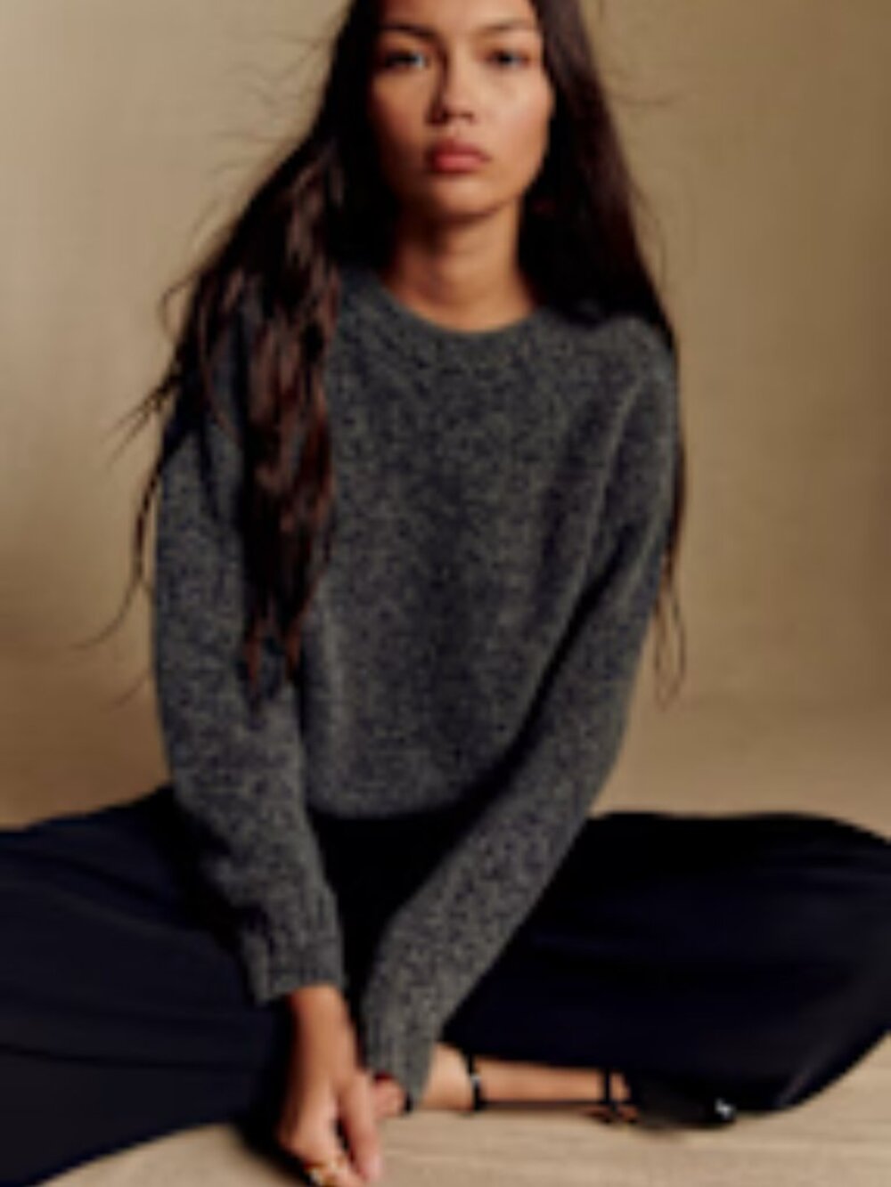 NWT Sezane Amiel- Dark Grey (XXL)